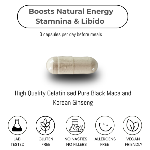 Black Maca $ Ginseng