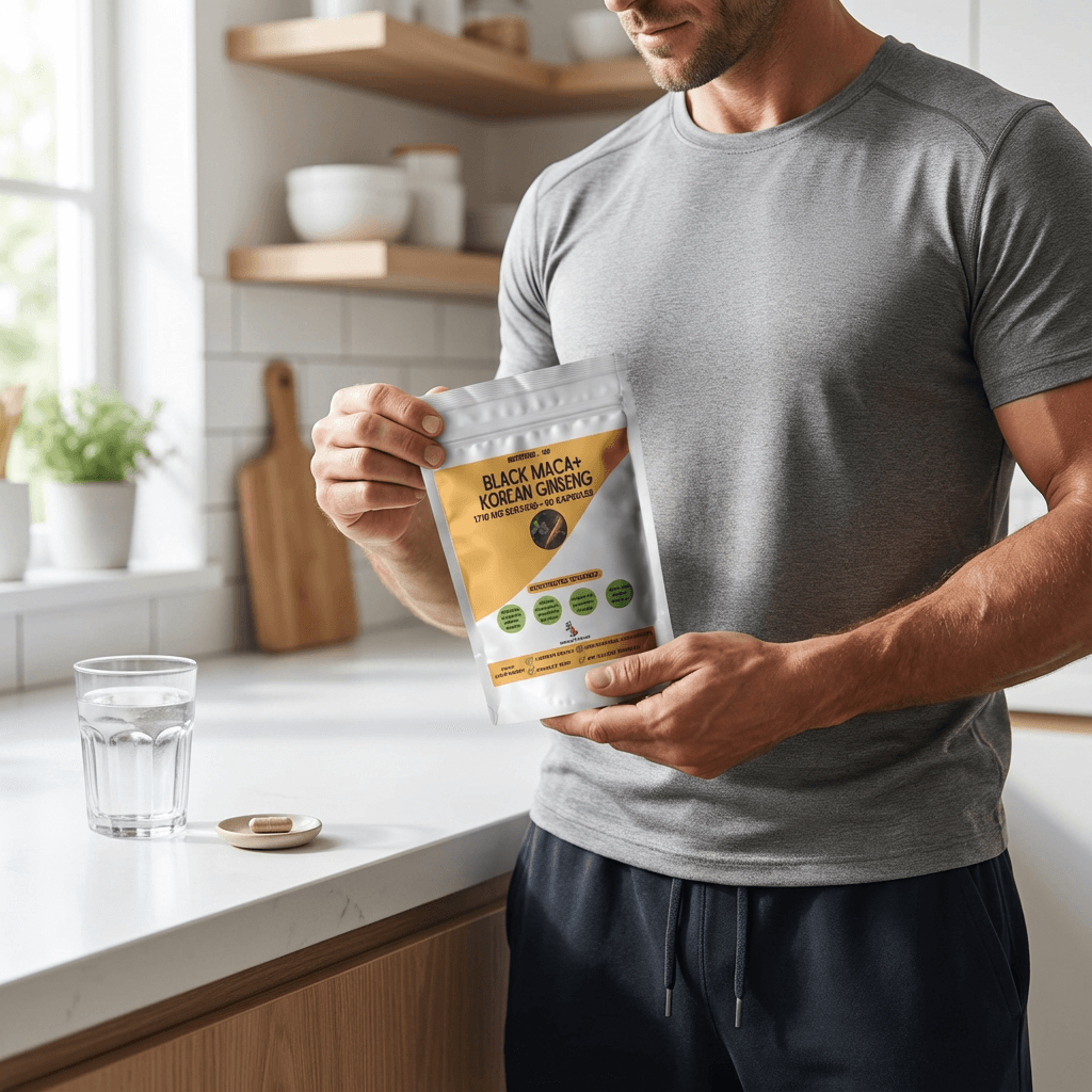 Black Maca $ Ginseng